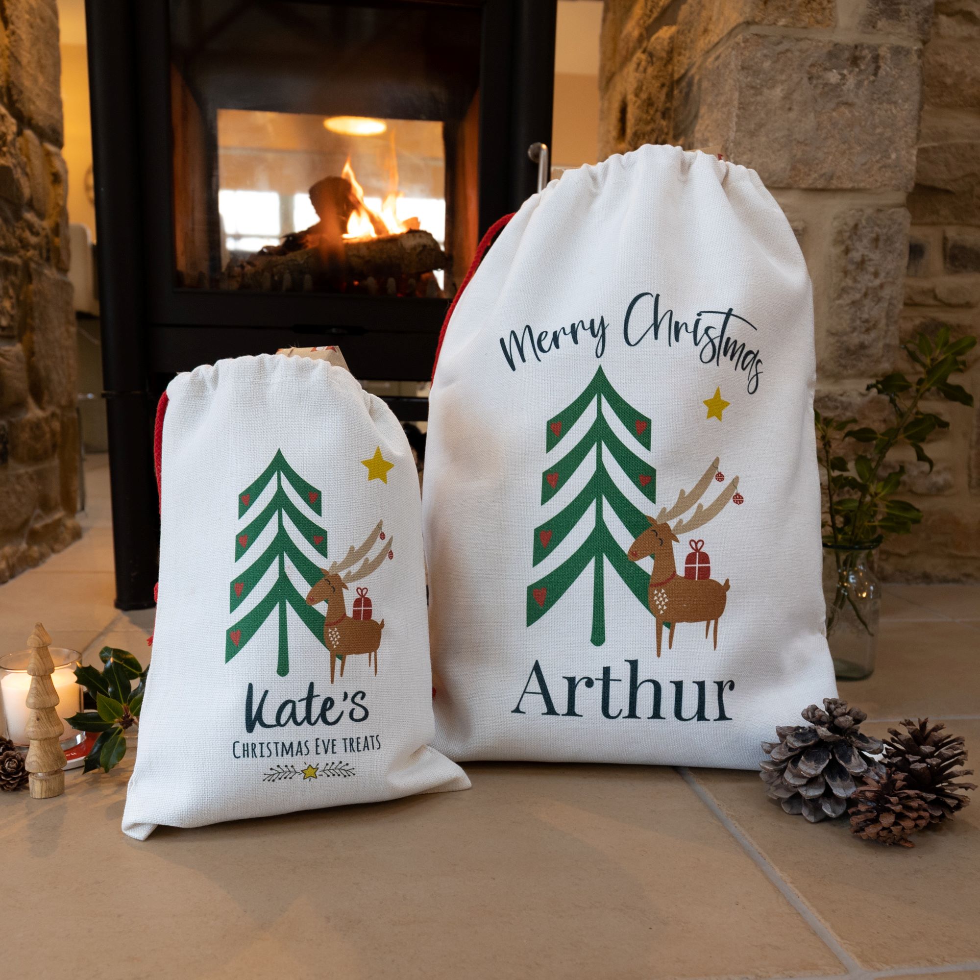 Personalised Christmas Santa Sacks - Image 4