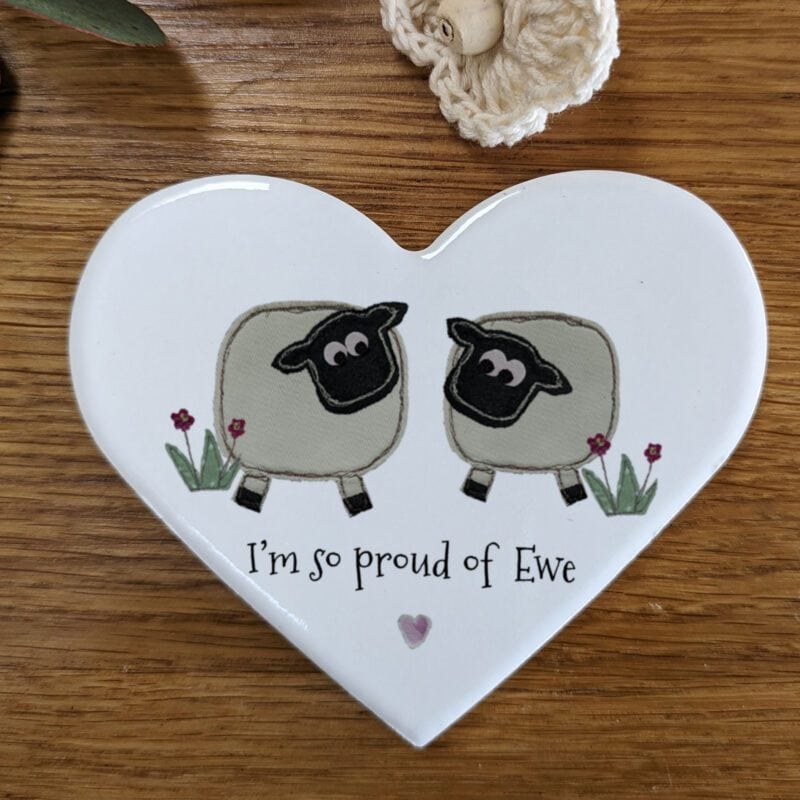 I’m so proud of ewe sheep coaster