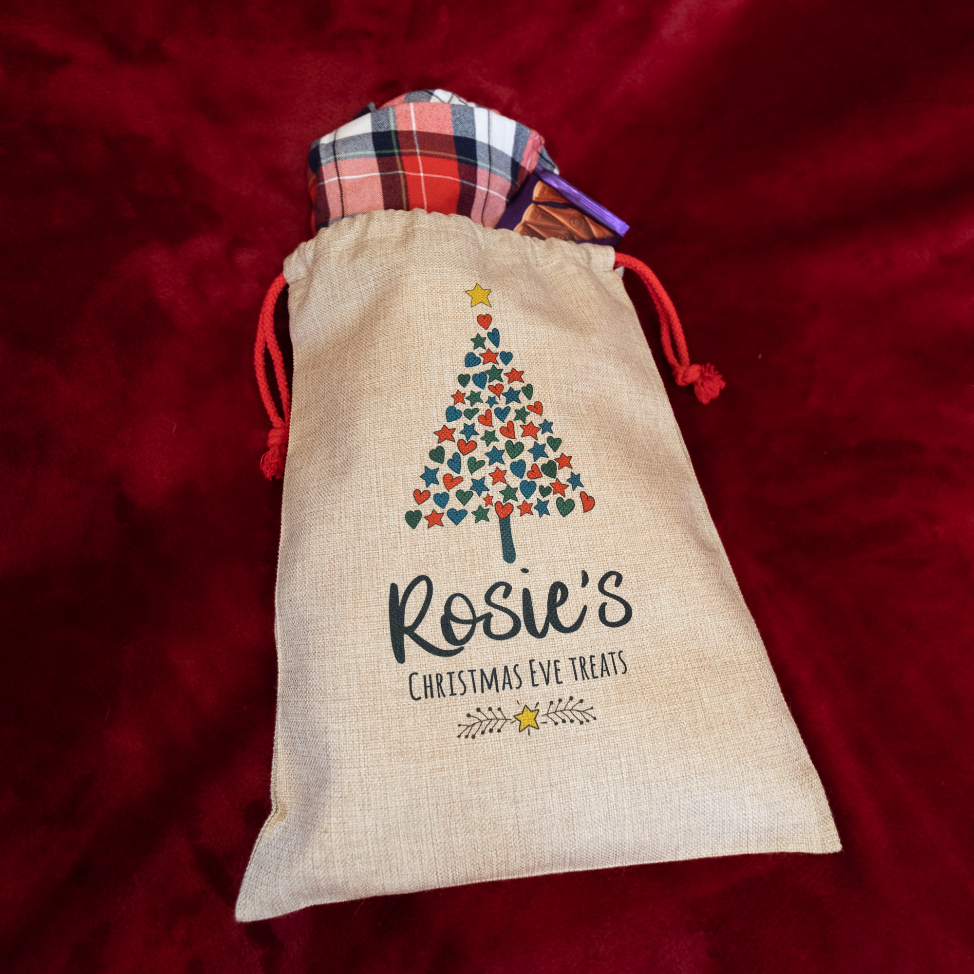 Personalised Christmas Eve Sacks - Image 3