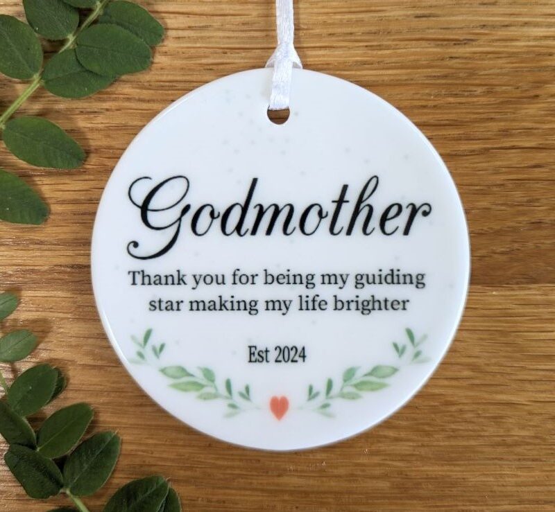 Godmother thank you gift brighter