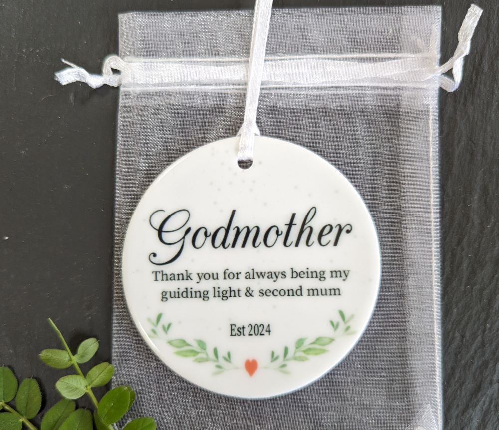 Godmother thank you gift