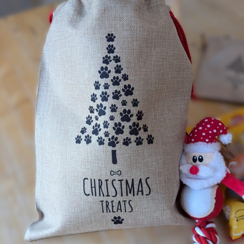 Dog Christmas Treats Bag Medium (30 x 40cm)