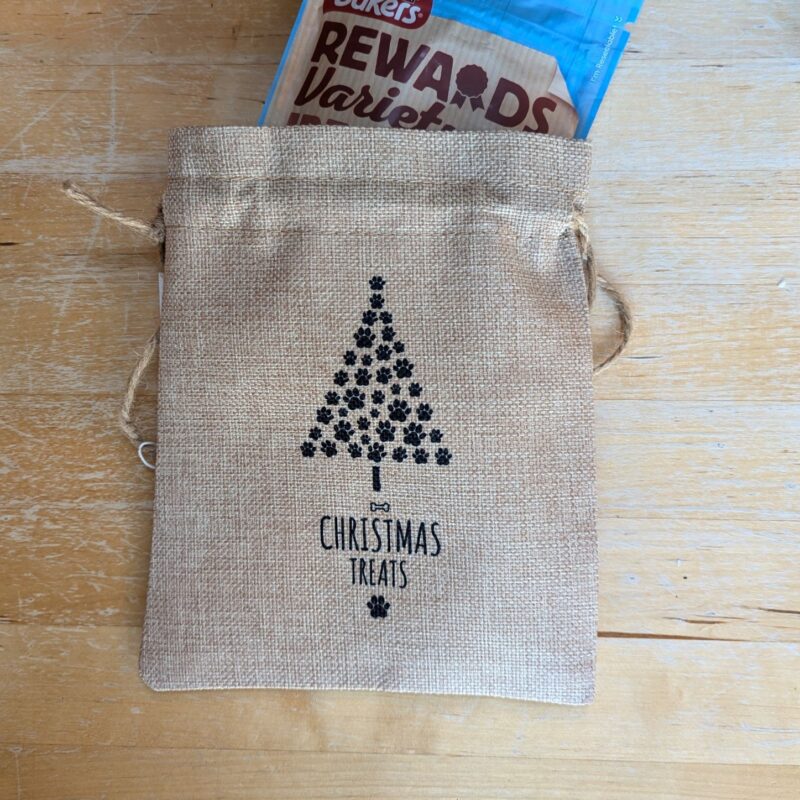 Dog Christmas Treats - Small Gift Bag