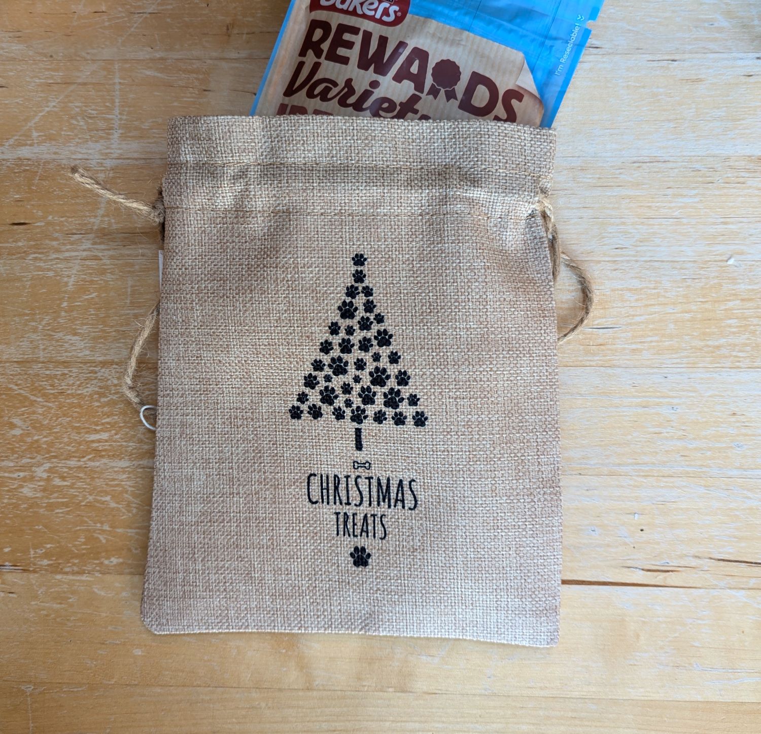 Dog Christmas Treats - Small Gift Bag