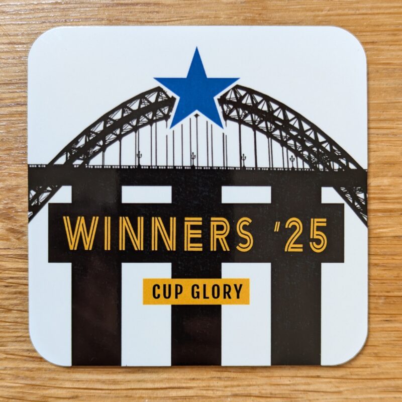 Newcastle Cup Winners Coaster