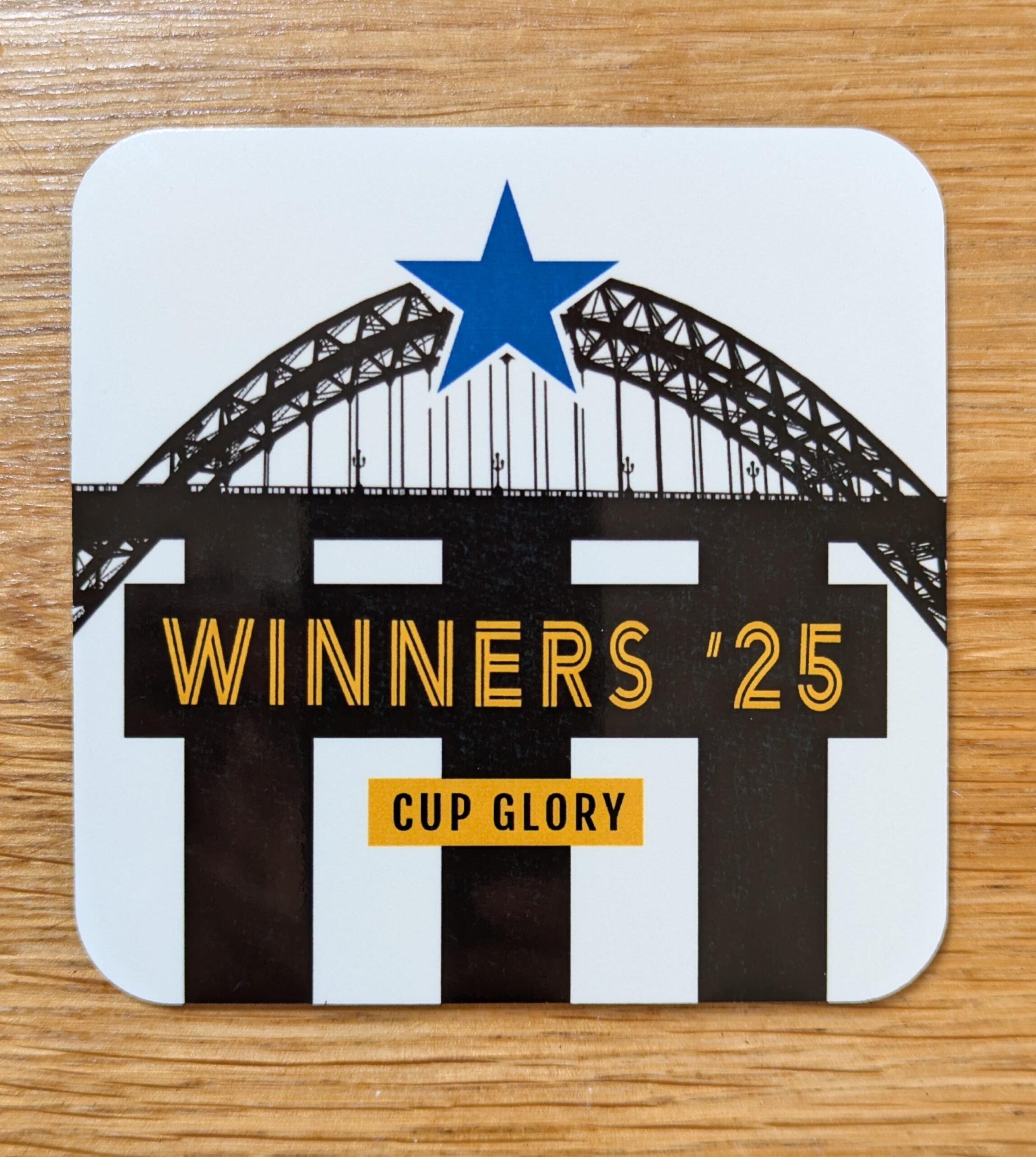 Newcastle Cup Winners Coaster