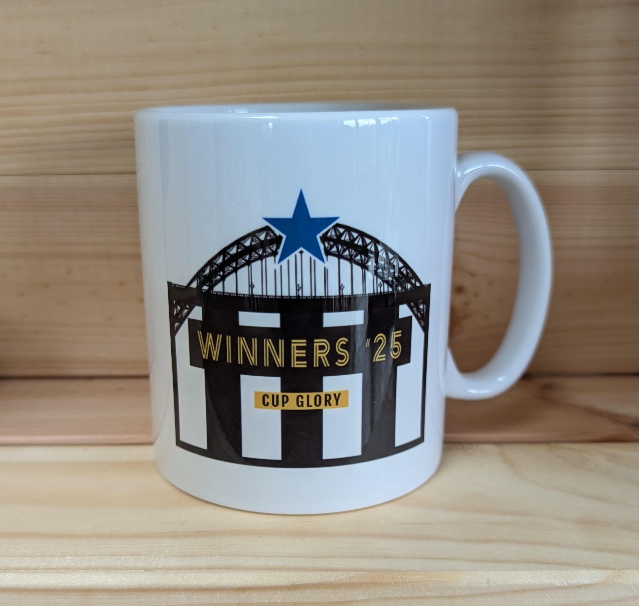 Newcastle Cup Winners Mug, Fan Gift