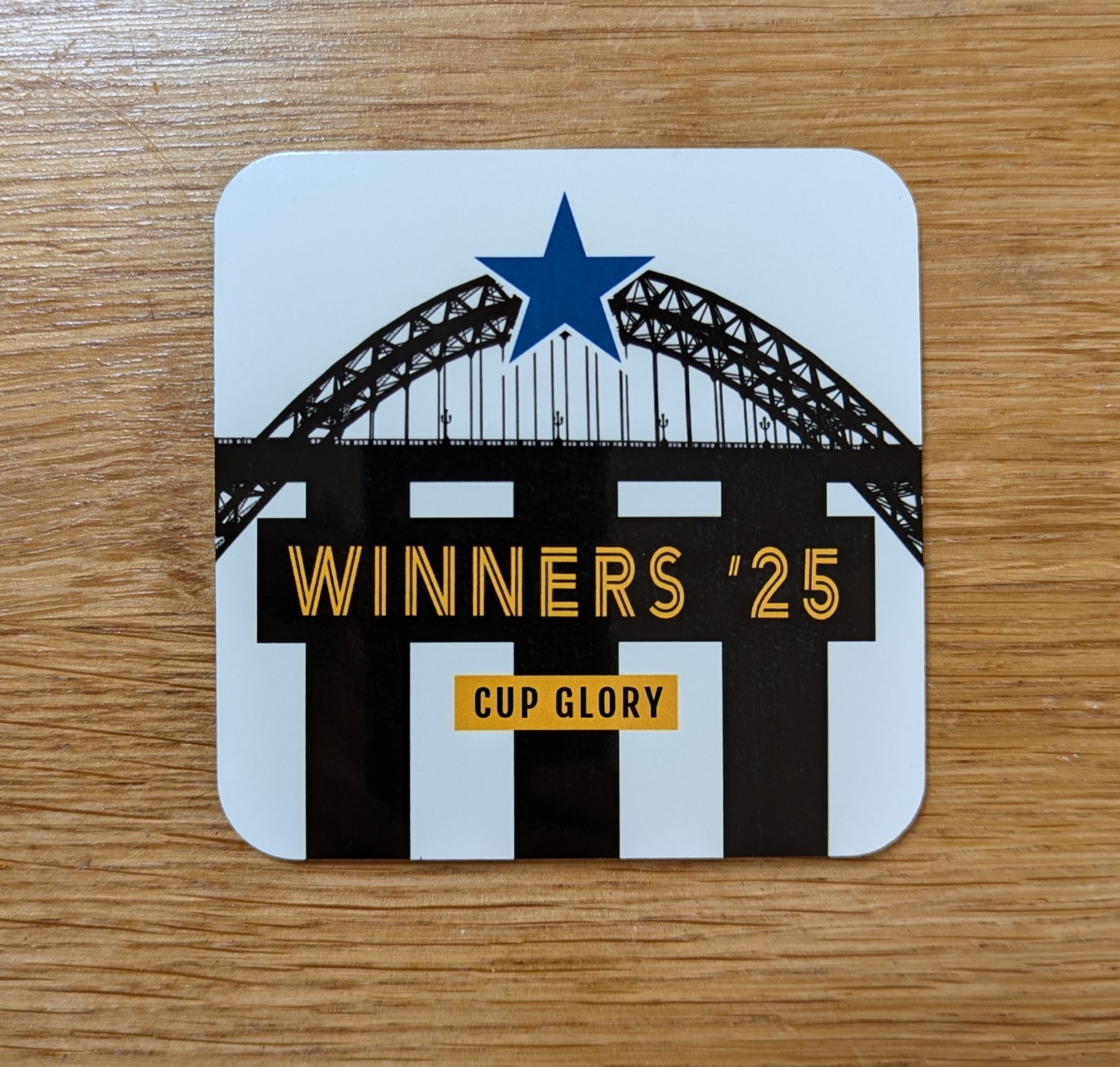 Newcastle Cup Winners Coaster - Image 4
