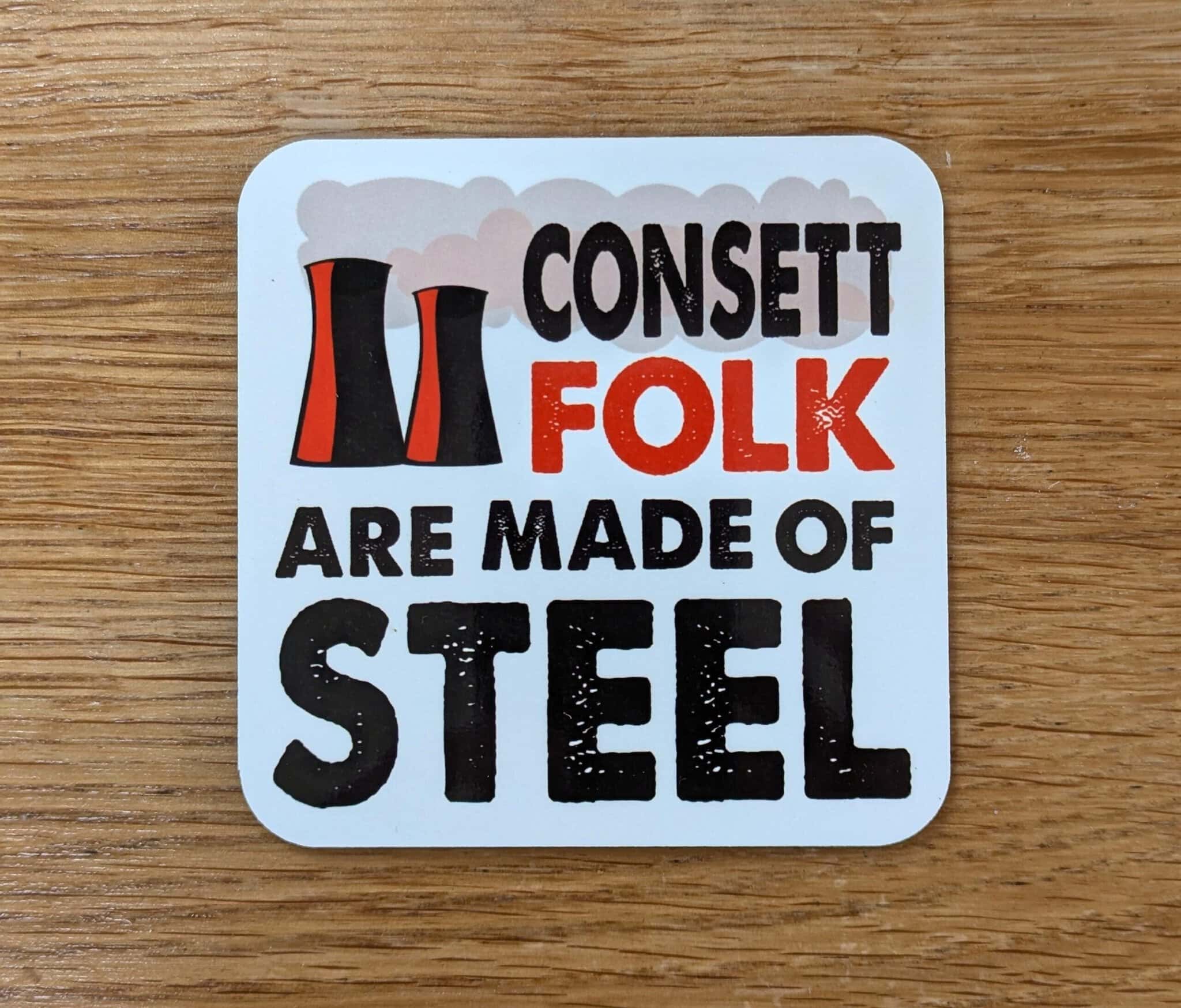 Consett Coaster – Folk Are Made of Steel – view 2