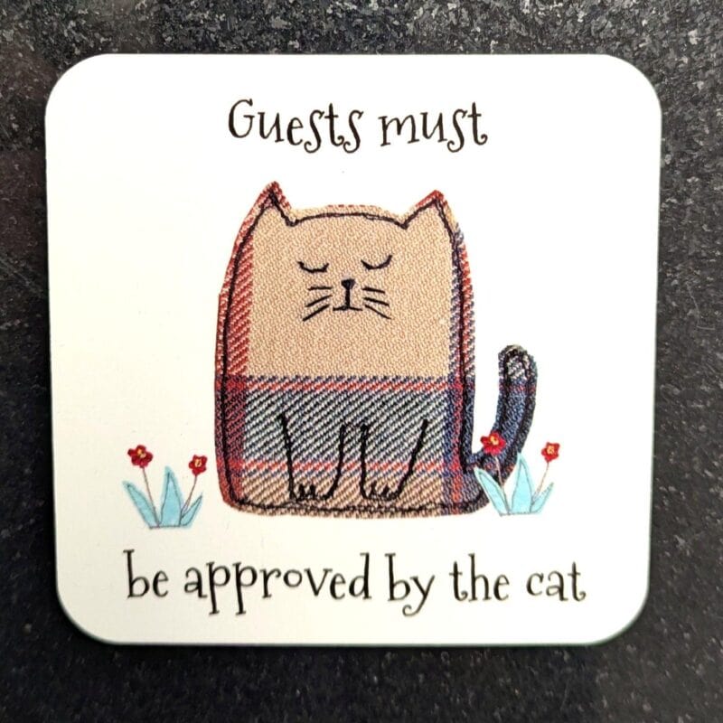 Grumpy Cat Coaster – Guests Must Be Approved By The Cat