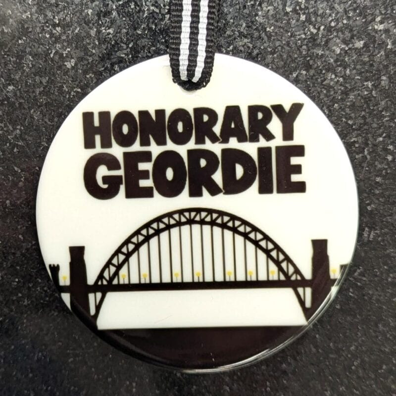 Honorary Geordie Tyne Bridge Hanging Decoration