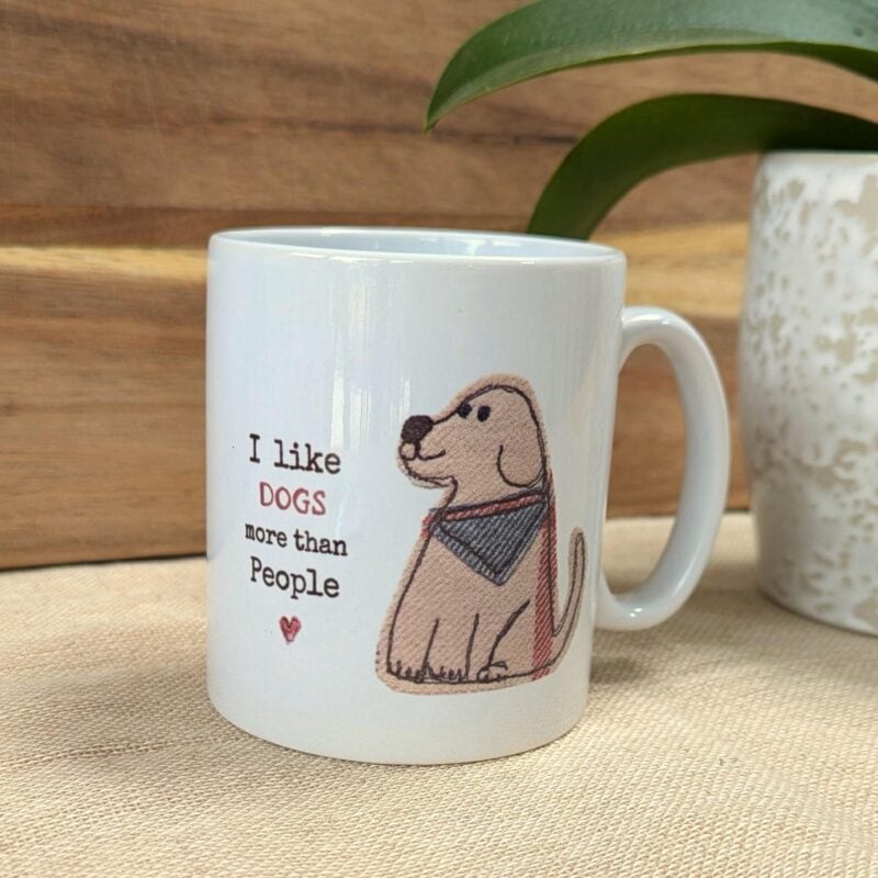 I Like Dogs More Than People Mug