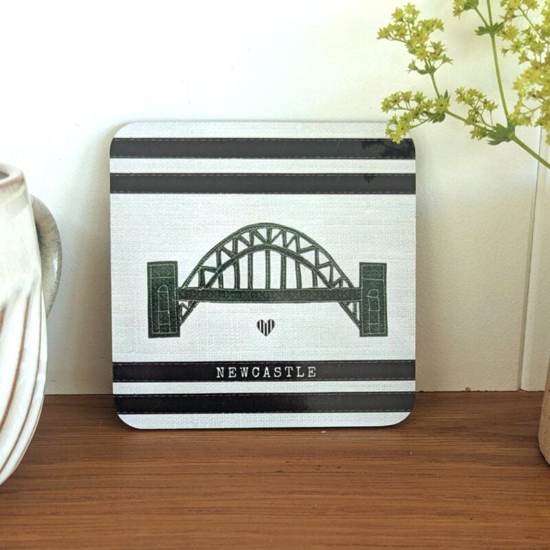 Newcastle Tyne Bridge Coaster – Textile Design