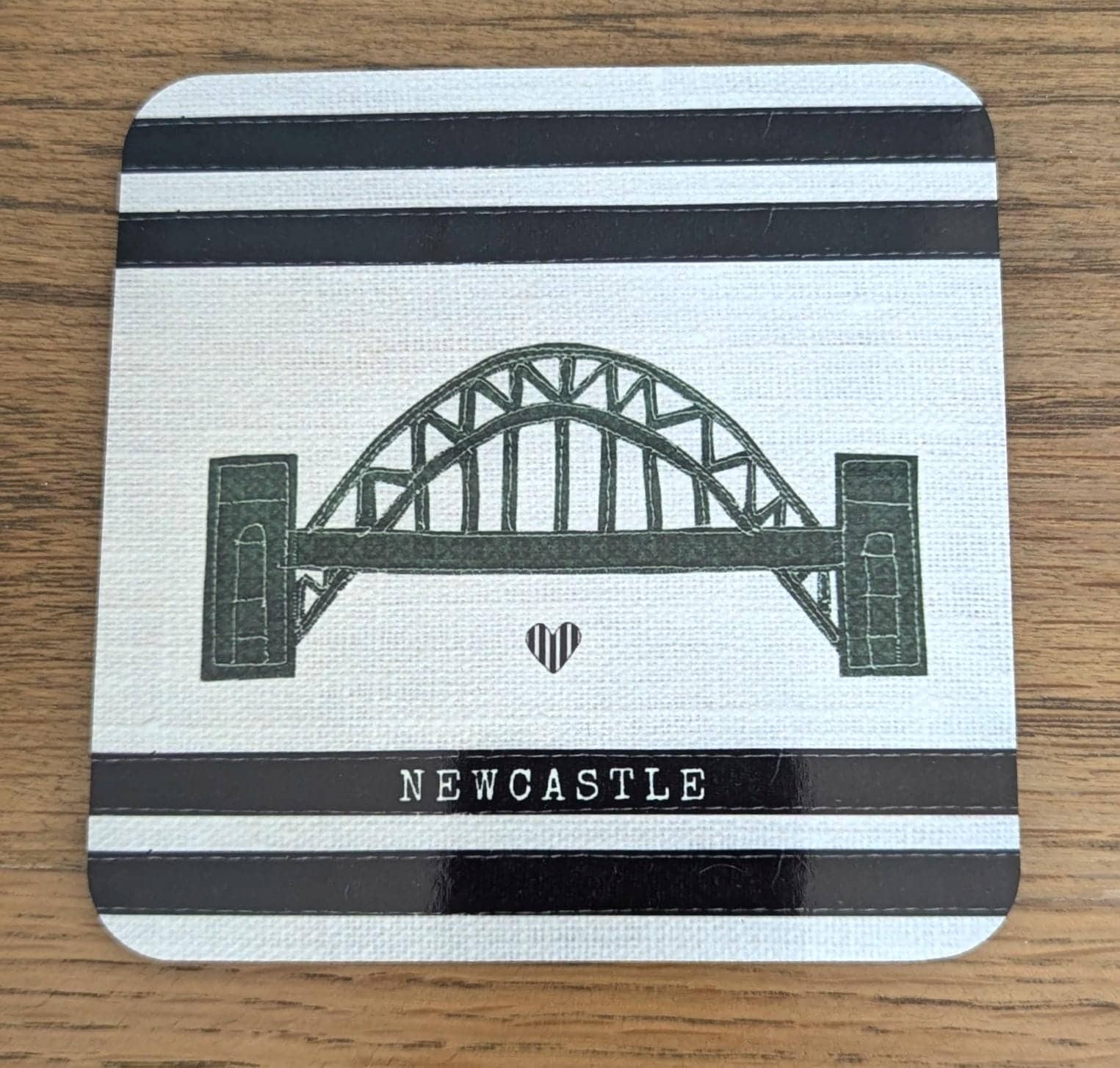 Newcastle Tyne Bridge Coaster – Textile Design – view 6